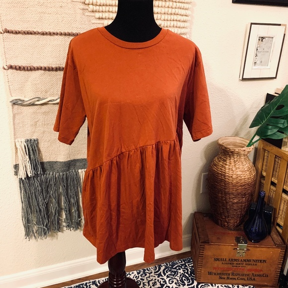 ASOS Tops - Asos Burnt Orange Smock Top